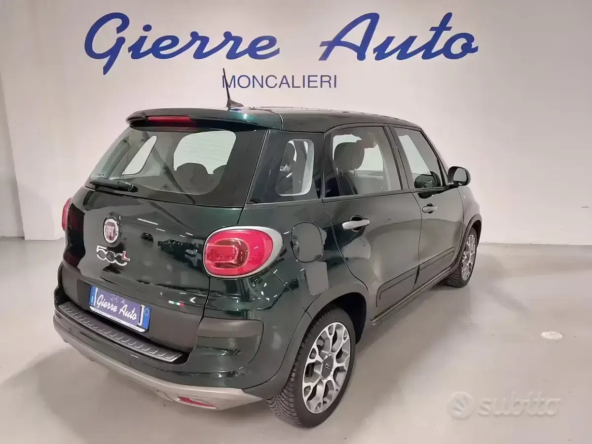 Usado Fiat 500L Cross 120 CV (88 kW) 2020 Verde Monovolumen