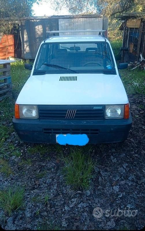 Usata Fiat Panda 1994 Bianco Utilitaria