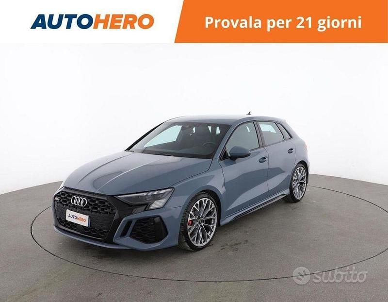 Usata Audi RS3 400 CV (294 kW) 2023 Bianco Berlina