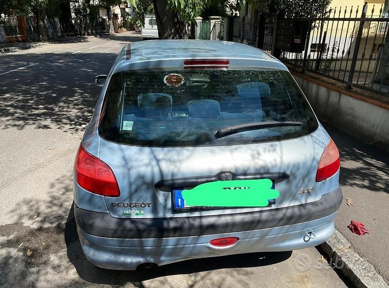 Usata Peugeot 206 2001 Grigio Utilitaria