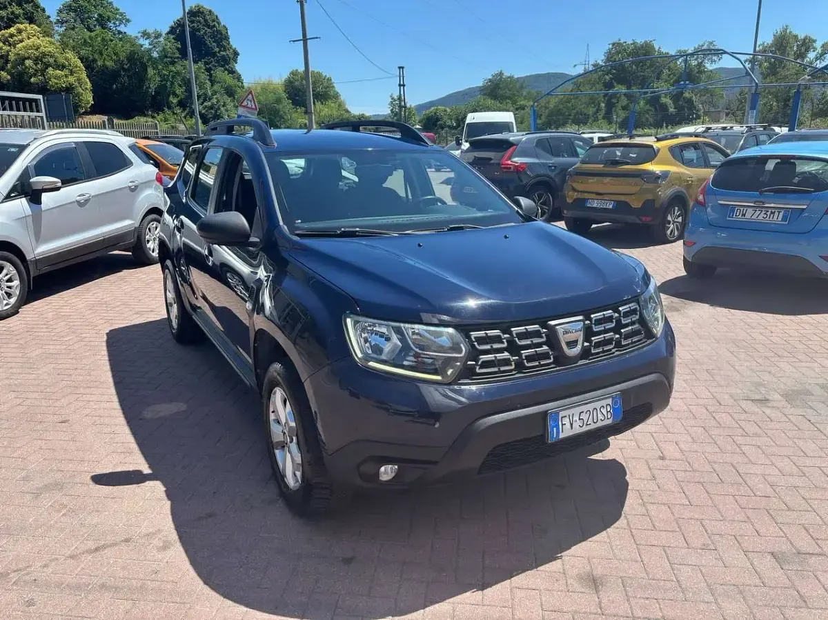 Usata Dacia Duster Comfort 114 CV (83 kW) 2019 Blu/azzurro SUV