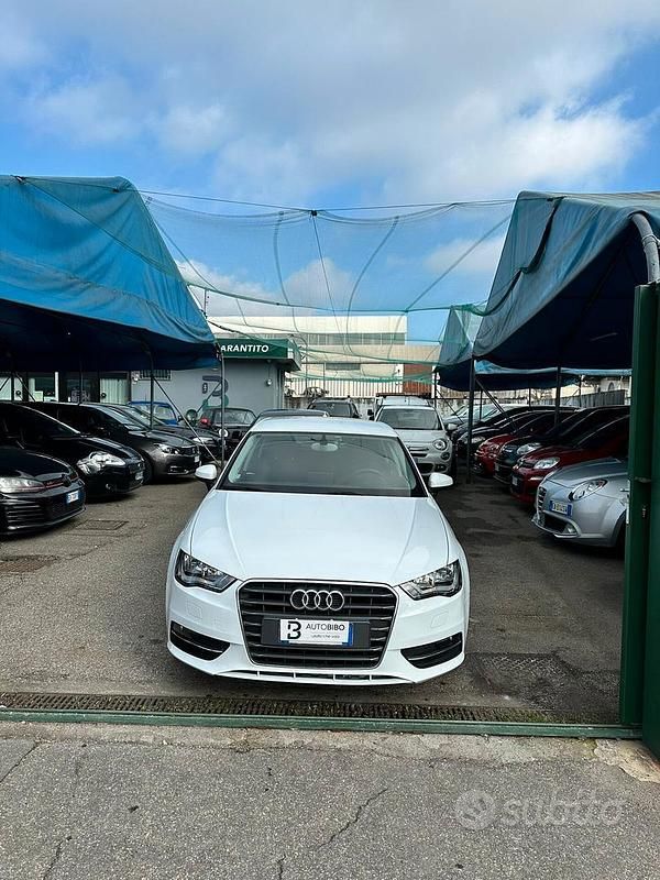 Usata Audi A3 Ambition 110 CV (80 kW) 2015 Bianco Berlina