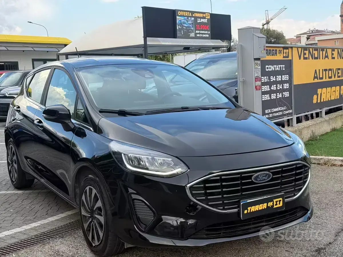 Usata Ford Fiesta Titanium 75 CV (55 kW) 2023 Nero Utilitaria