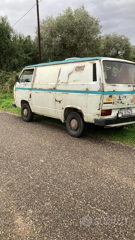 Usata VW T3 1981 Bianco Furgone