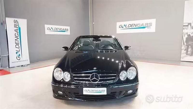 Usata Mercedes CLK200 Avantgarde 163 CV (119 kW) 2006 Nero Cabrio