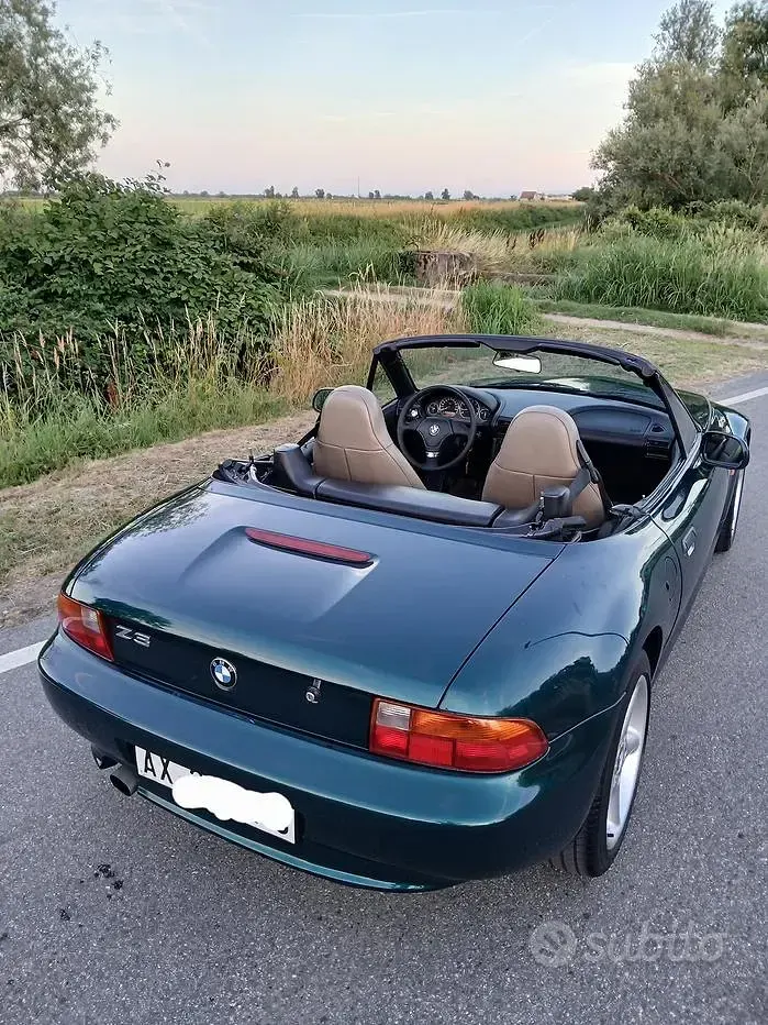 Usata BMW Z3 140 CV (102 kW) 1997 Verde Cabrio