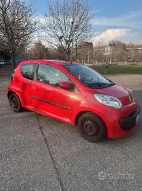 Usata Citroën C1 68 CV (50 kW) 2008 Rosso Utilitaria