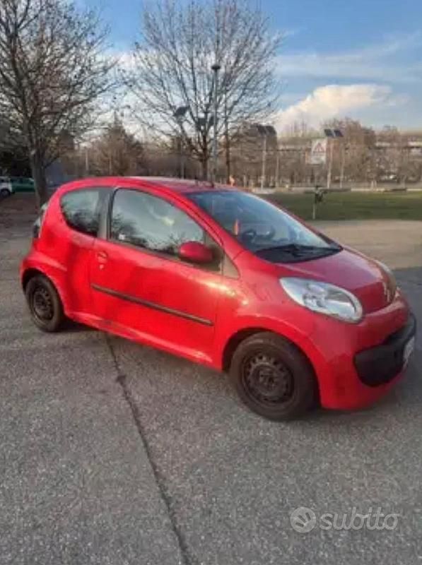 Usata Citroën C1 2008 Rosso Utilitaria