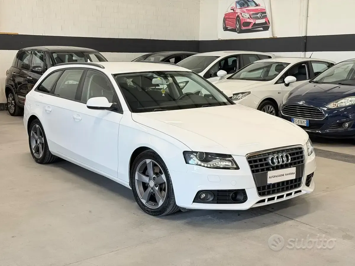 Usata Audi A4 Advanced 143 CV (105 kW) 2012 Bianco Station wagon