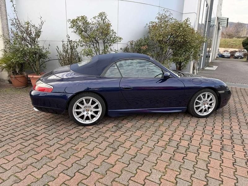 Usata Porsche 911 Carrera Cabriolet 300 CV (220 kW) 2000 Blu/azzurro Cabrio