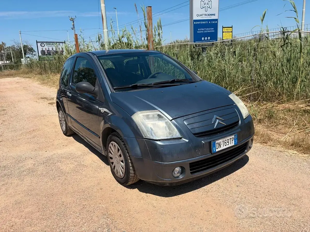 Usata Citroën C2 60 CV (44 kW) 2008 Grigio Utilitaria