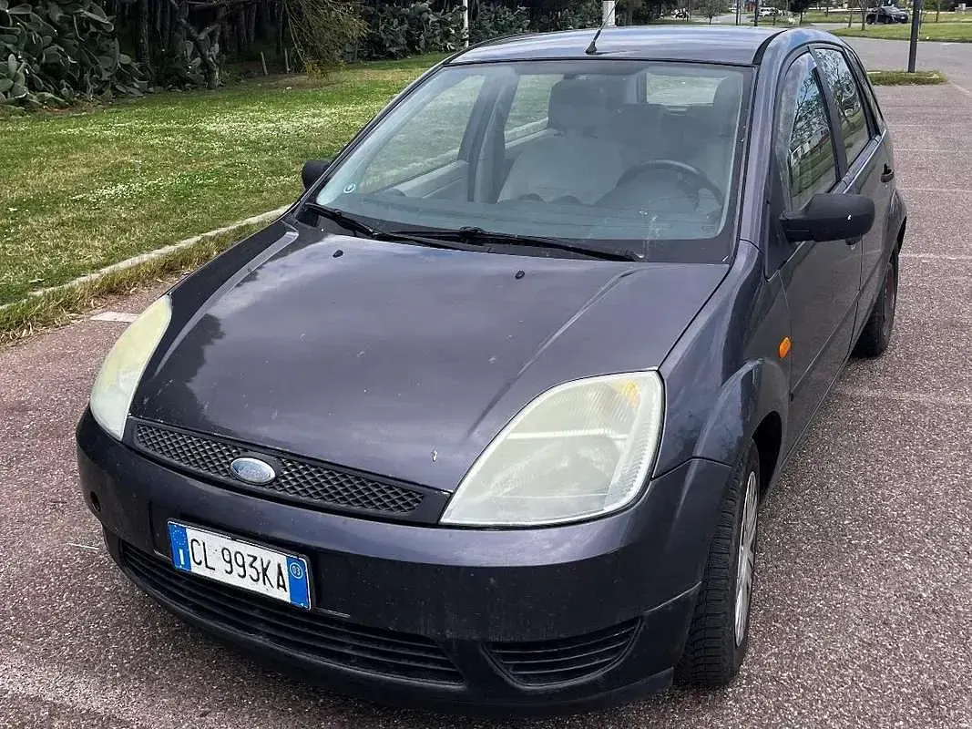 Usata Ford Fiesta Ambiente 68 CV (50 kW) 2003 Grigio Utilitaria