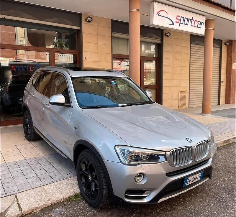 Usata BMW X3 xLine 190 CV (139 kW) 2014 Argento SUV