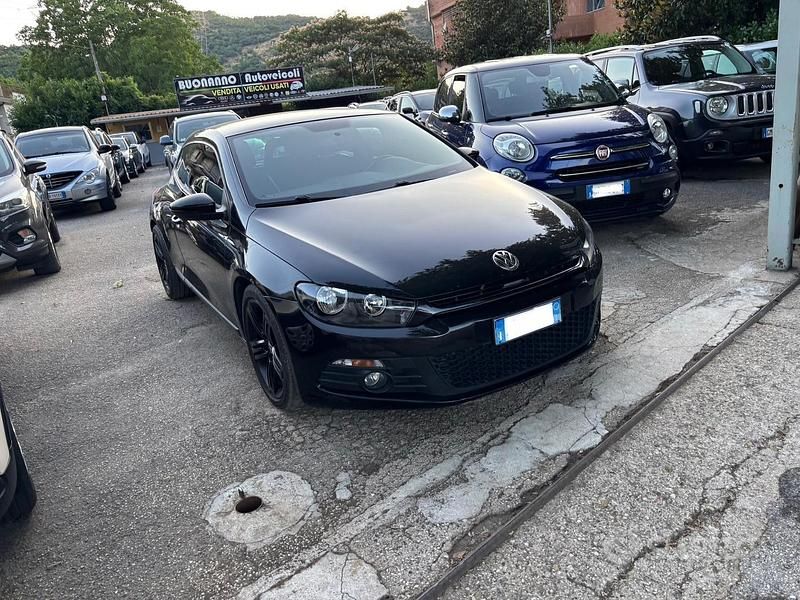Begagnad VW Scirocco 160 HK (117 kW) 2009 Svart Sportkupé