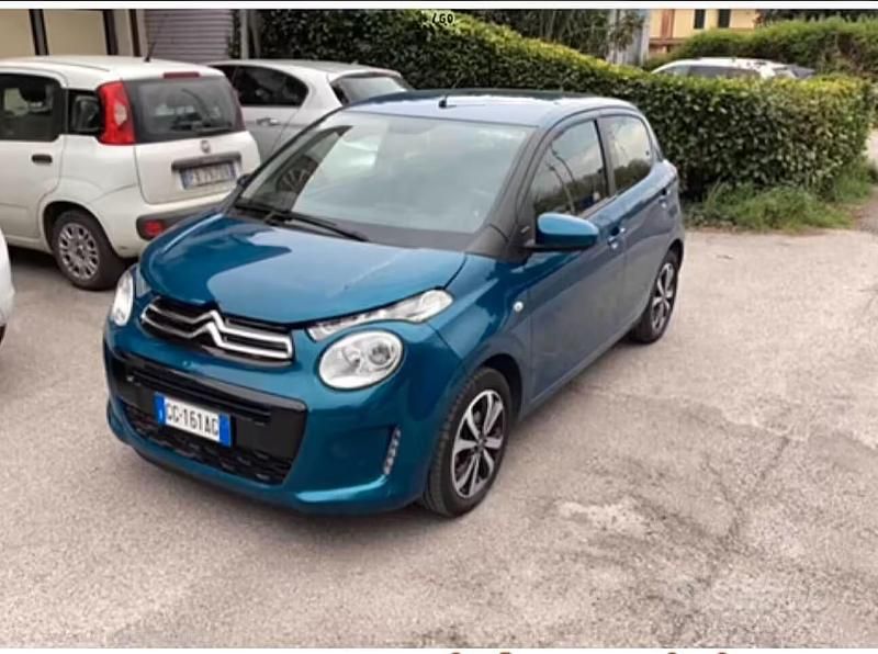 Usata Citroën C1 Shine 72 CV (52 kW) 2021 Blu Utilitaria