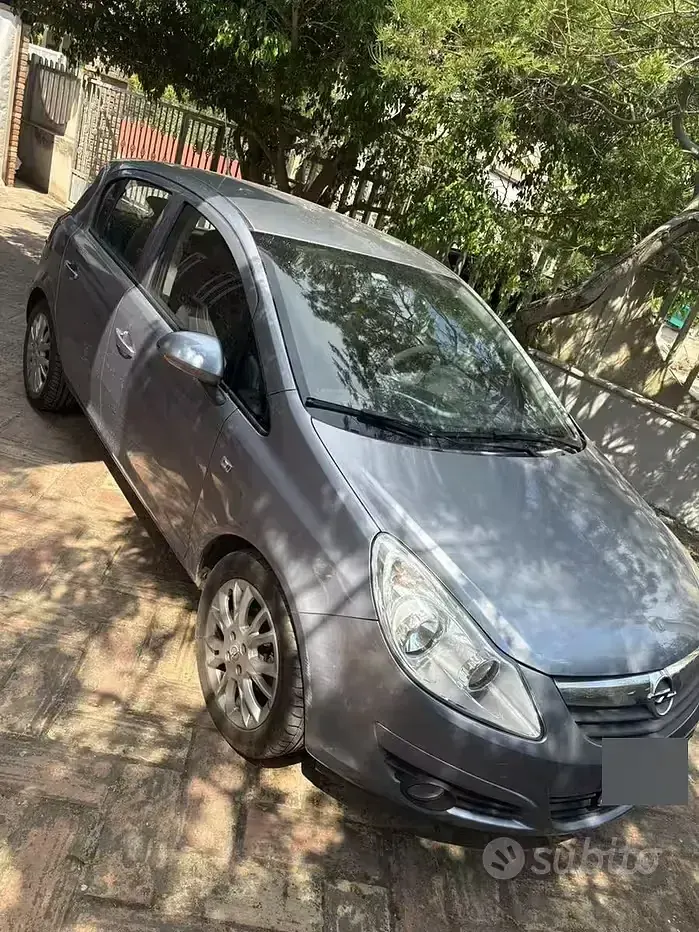 Usata Opel Corsa 80 CV (58 kW) 2009 Grigio Utilitaria