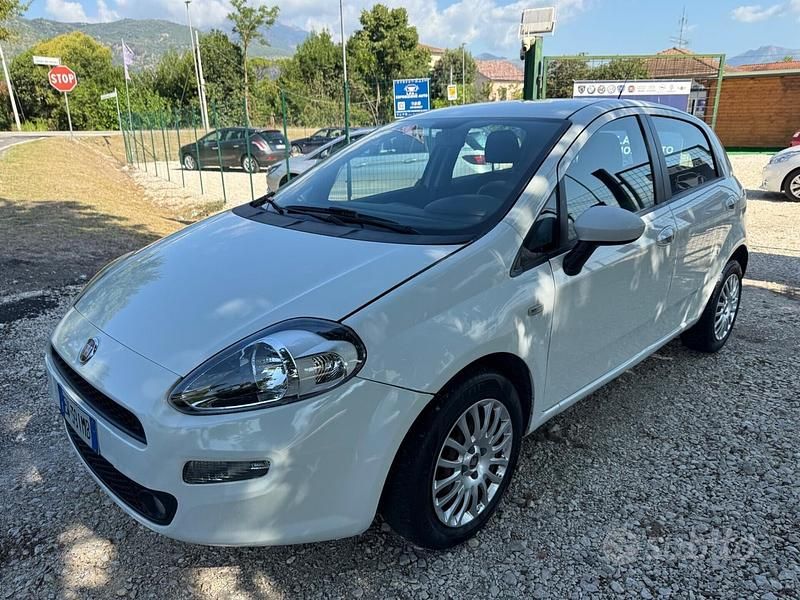 Usata Fiat Punto Lounge 85 CV (62 kW) 2015 Bianco Berlina