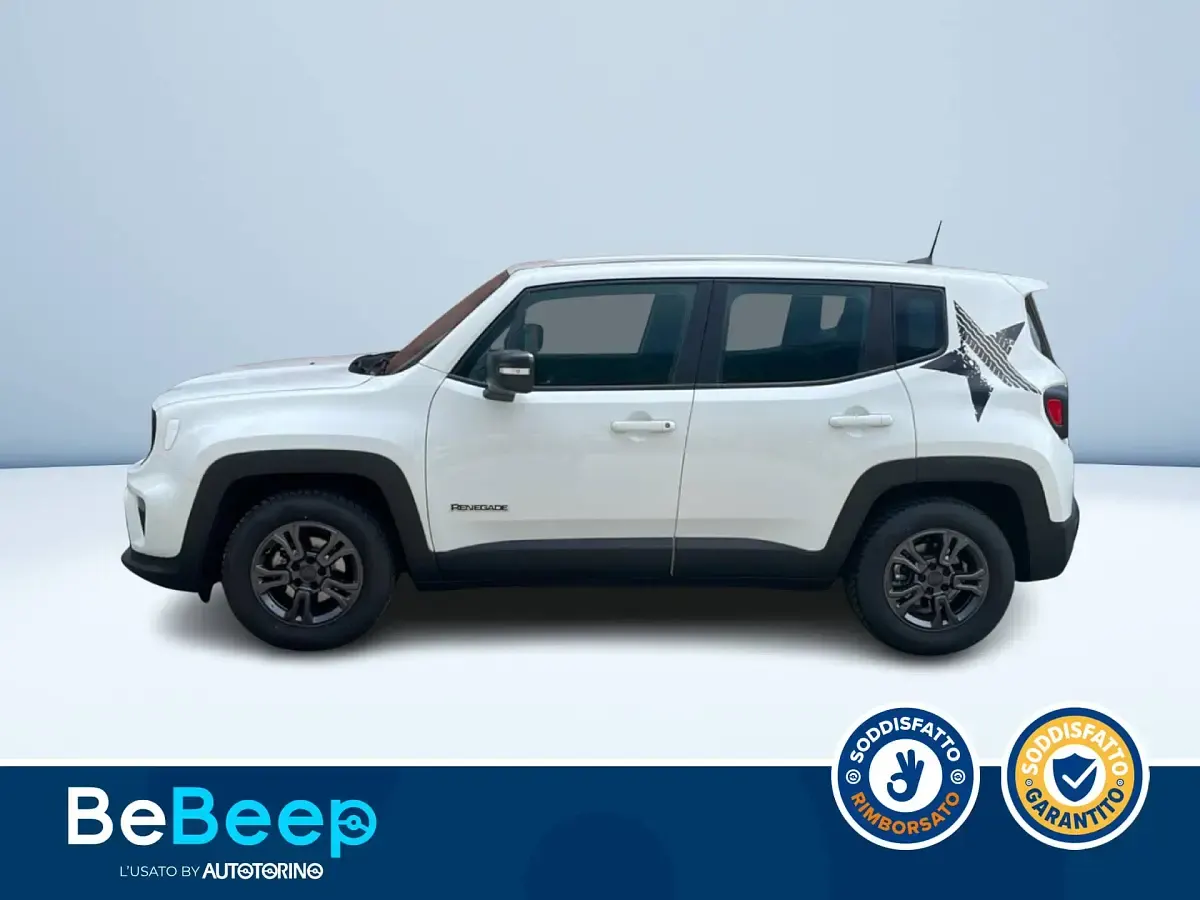 Usata Jeep Renegade Longitude 120 CV (88 kW) 2023 Bianco metallizzato SUV