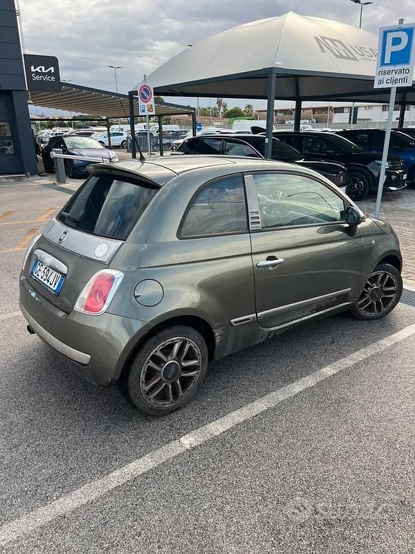 Usata Fiat 500 69 CV (50 kW) 2009 Verde Utilitaria