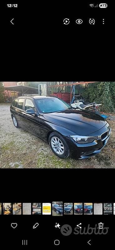 Usata BMW 320 184 CV (135 kW) 2014 Nero Station wagon