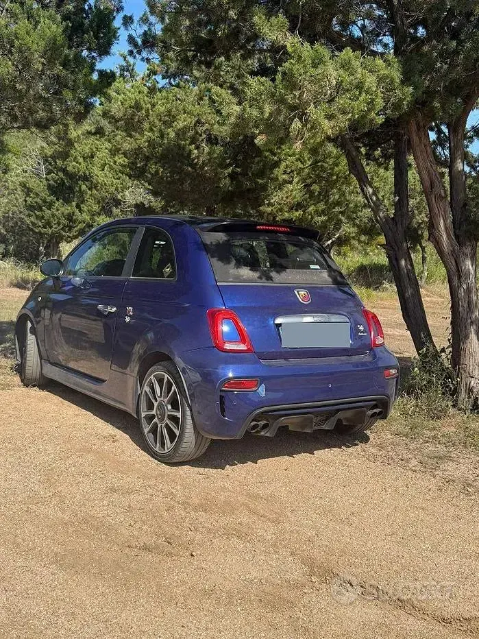 Usata Abarth 500C 165 CV (121 kW) 2017 Bluazzurro Cabrio