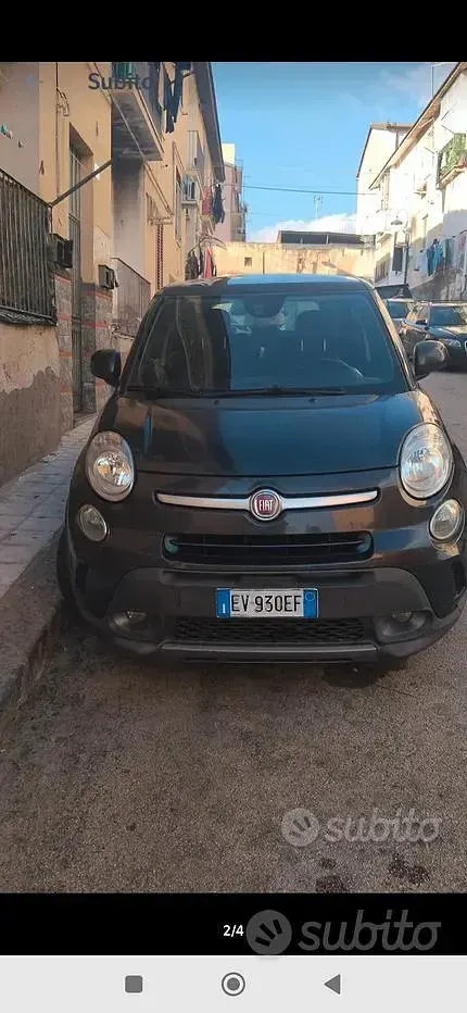 Gebraucht Fiat 500L 85 PS (62 kW) 2014 Schwarz Van / Kleinbus