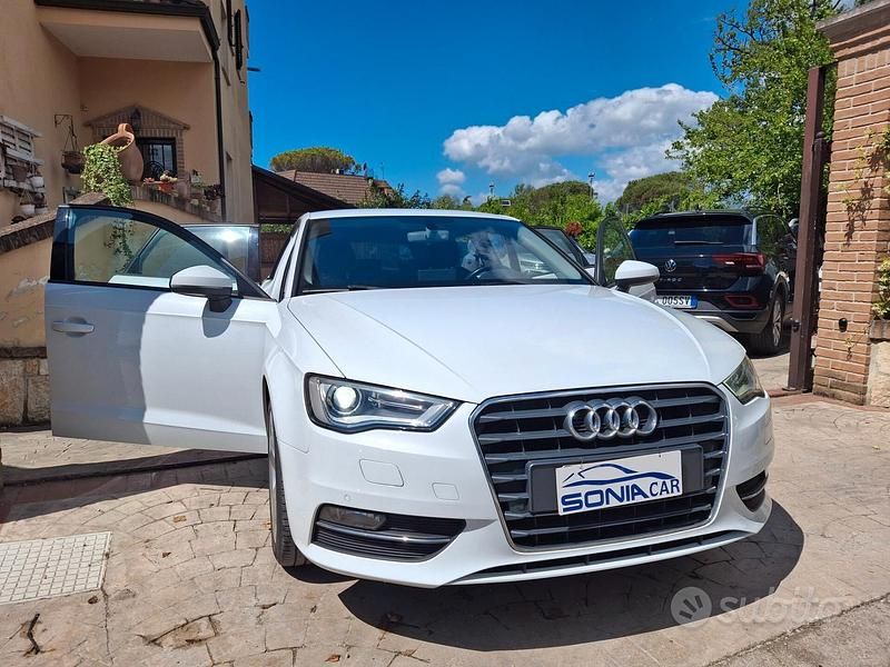Usata Audi A3 Sport 110 CV (80 kW) 2016 Bianco Berlina