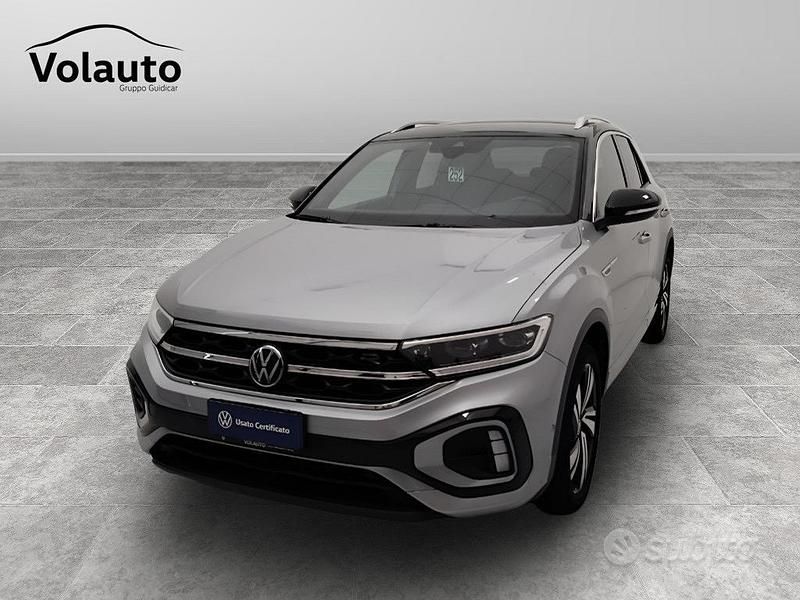 Argento Usata 2023 VW T-Roc R-line SUV | 25.900 € (Buon prezzo) - Immagine 1/4