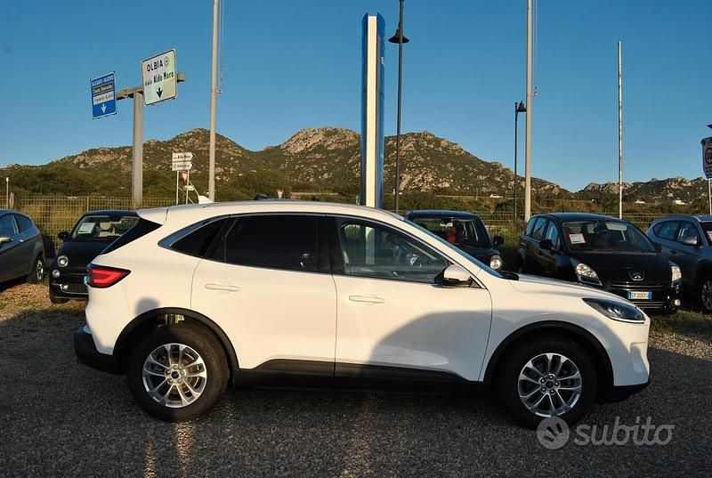 Usata Ford Kuga Titanium 120 CV (88 kW) 2021 Bianco SUV
