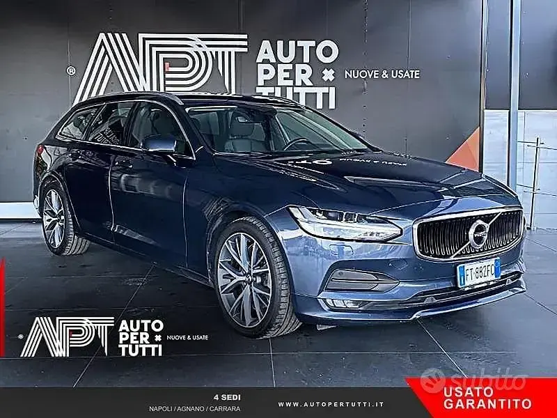 Usata Volvo V90 Inscription 235 CV (172 kW) 2018 Blu Station wagon