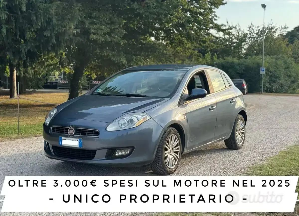 Usata Fiat Bravo 120 CV (88 kW) 2008 Grigio Utilitaria