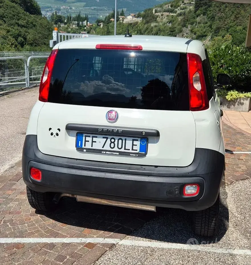 Usata Fiat Panda 85 CV (62 kW) 2016 Bianco Utilitaria
