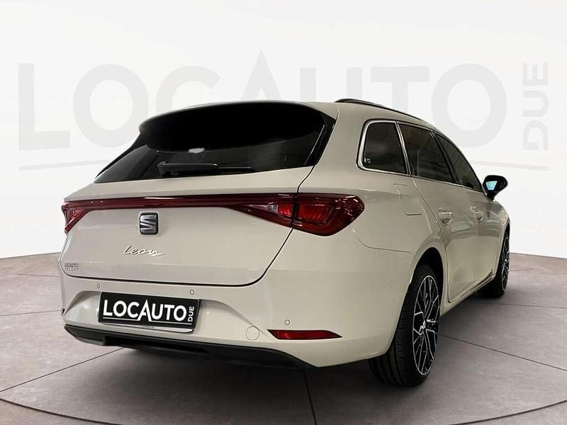 Usata Seat Leon Business 150 CV (110 kW) 2020 Bianco Station wagon