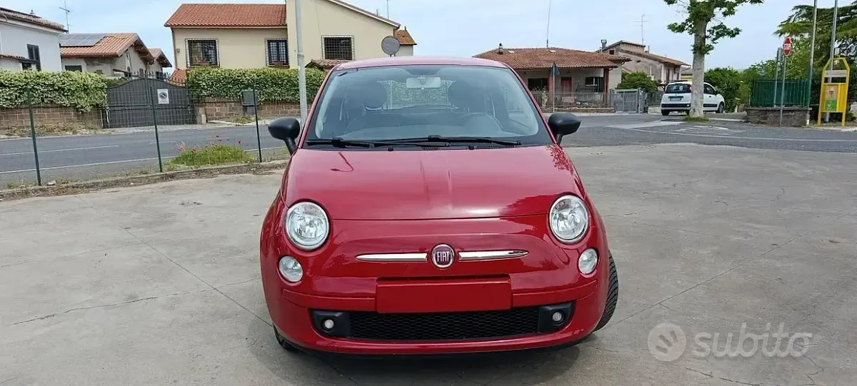 Usata Fiat 500 Lounge 69 CV (50 kW) 2015 Rosso Berlina
