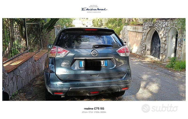 Usata Nissan X-Trail Tekna 131 CV (96 kW) 2015 Blu/azzurro SUV