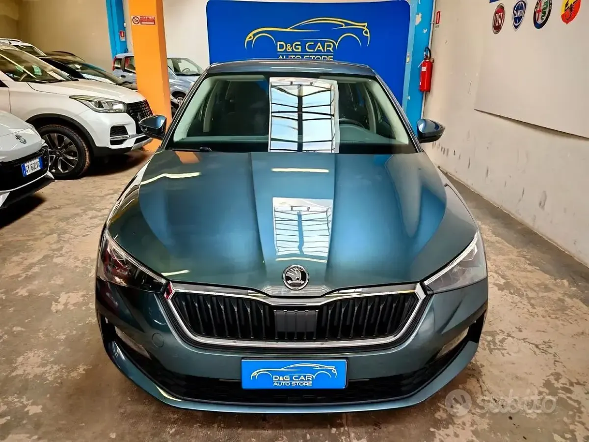 Usata Skoda Scala Style 90 CV (66 kW) 2021 Grigio Utilitaria