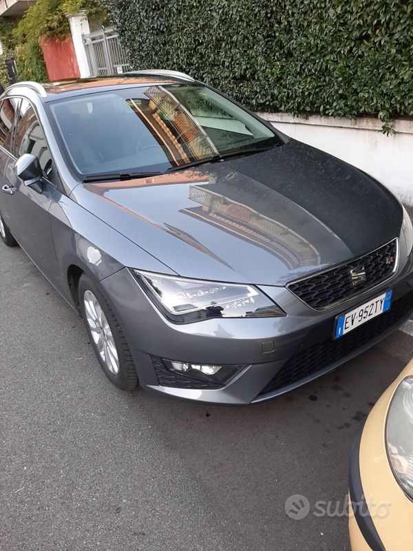 Usata Seat Leon ST FR 184 CV (135 kW) 2014 Grigio Station wagon
