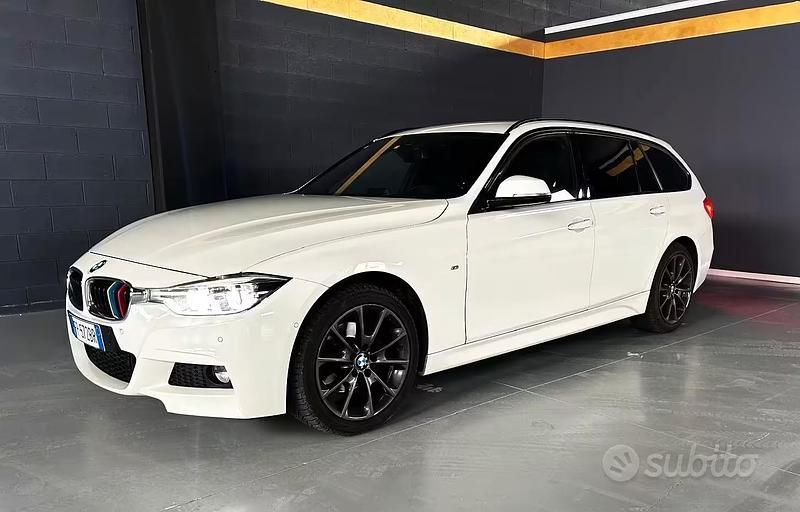 Usata BMW 320 M Sport 190 CV (139 kW) 2018 Bianco Station wagon