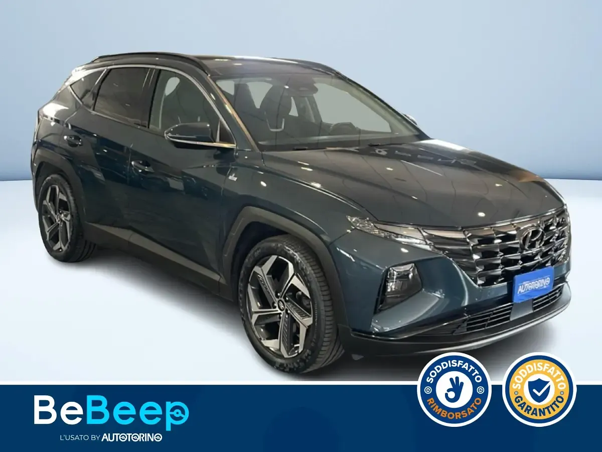 Usata Hyundai Tucson 180 CV (132 kW) 2022 Azzurro metallizzato SUV