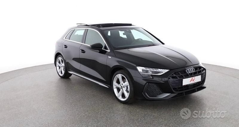 Usata Audi A3 S-Line 150 CV (110 kW) 2025 Nero Berlina