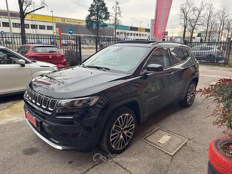Usata Jeep Compass Limited 131 CV (96 kW) 2021 Nero SUV