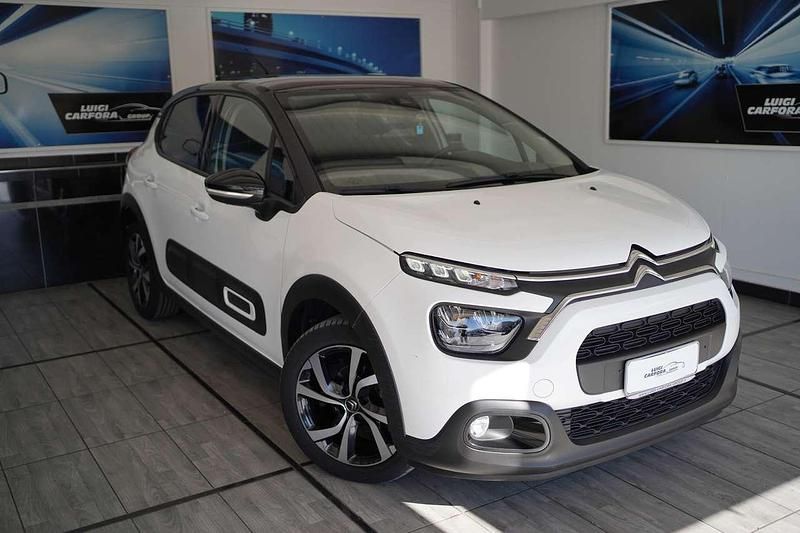 Usata Citroën C3 Shine 102 CV (75 kW) 2022 Bianco + tetto nero Utilitaria