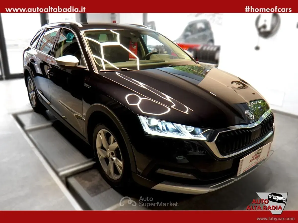 Usata Skoda Octavia RS 201 CV (147 kW) 2021 Neronero tulipano metallizzatonero Station wagon
