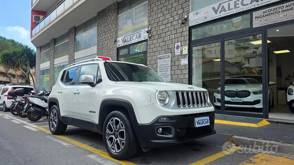 Usata Jeep Renegade Limited 120 CV (88 kW) 2015 Bianco SUV