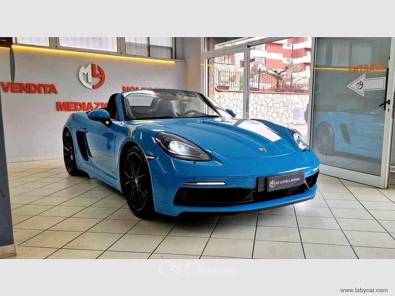 Usata Porsche 718 Boxster GTS 366 CV (269 kW) 2019 Blu/azzurro Cabrio