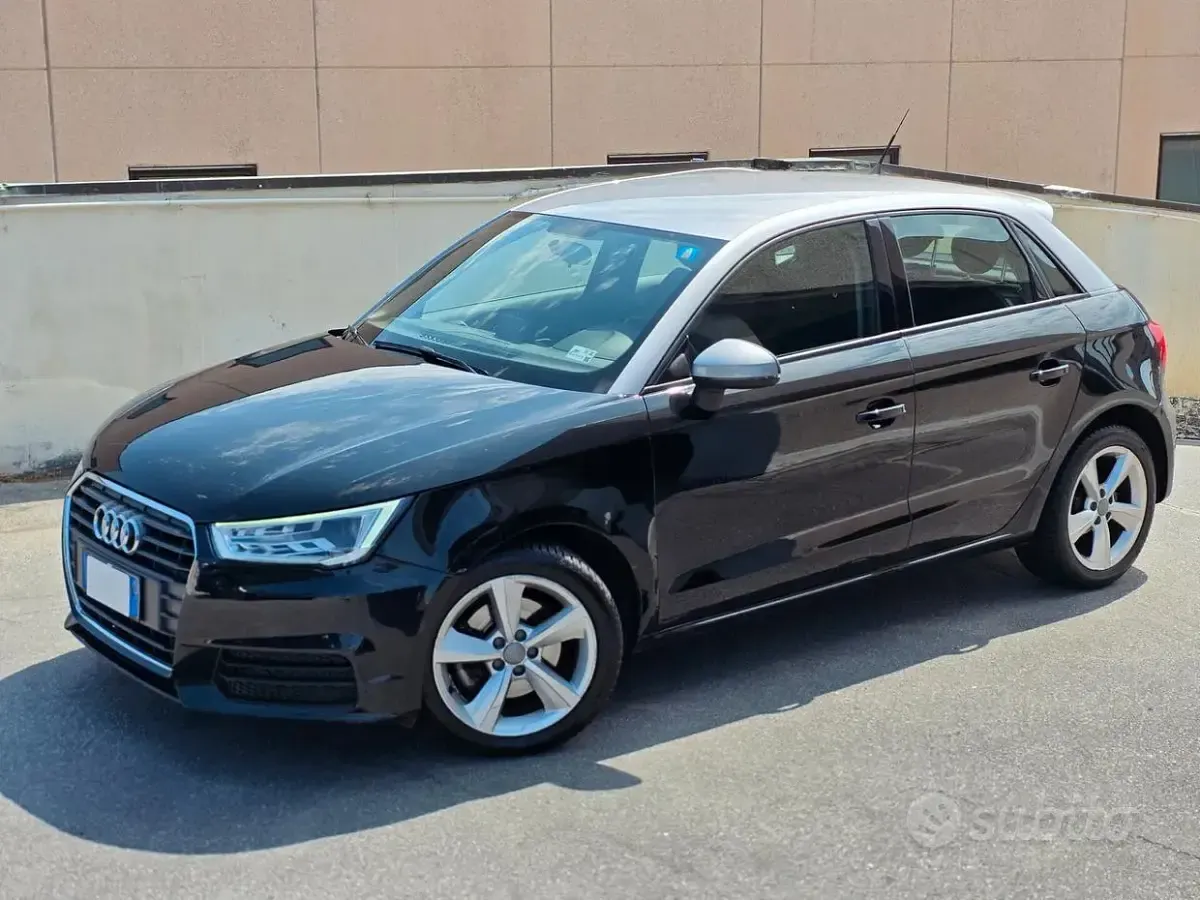 Usata Audi A1 116 CV (85 kW) 2015 Nero Utilitaria