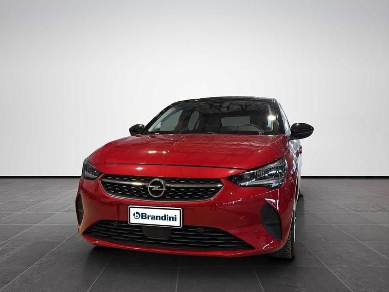 Usata Opel Corsa Elegance 101 CV (74 kW) 2022 Rosso tetto nero Utilitaria
