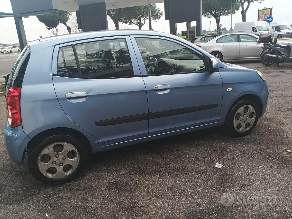 Usata Kia Picanto 62 CV (45 kW) 2011 Blu Utilitaria