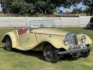 Usata MG TF 57 CV (41 kW) 1954 Bianco Cabrio