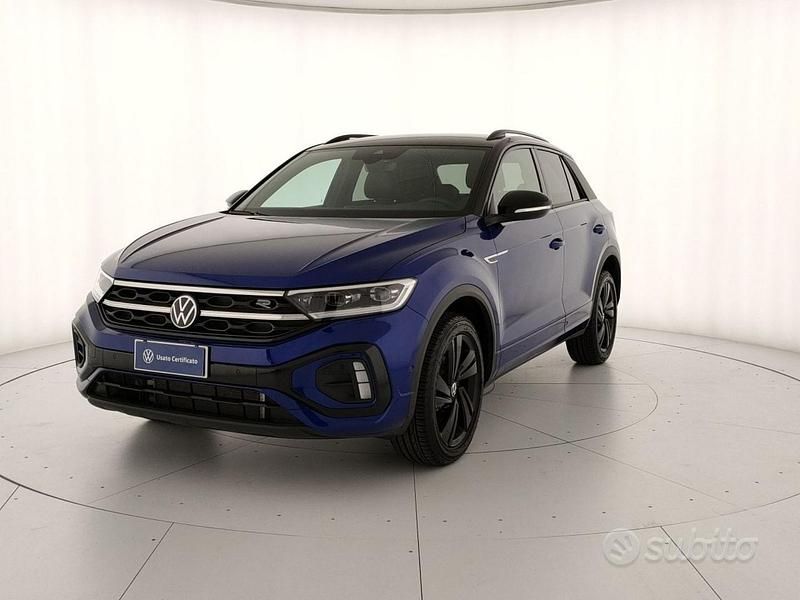 Usata VW T-Roc R-line Plus 115 CV (84 kW) 2024 Nero SUV